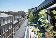 Terrasse du Parister à Paris