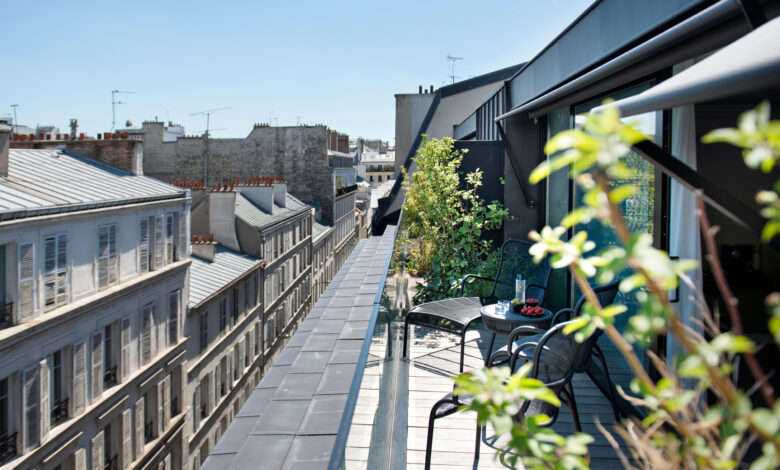 Terrasse du Parister à Paris