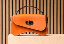Sac orange Nouvelle Lune de Nodie’s