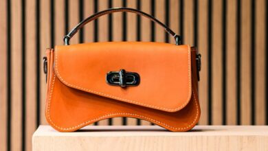 Sac orange Nouvelle Lune de Nodie’s