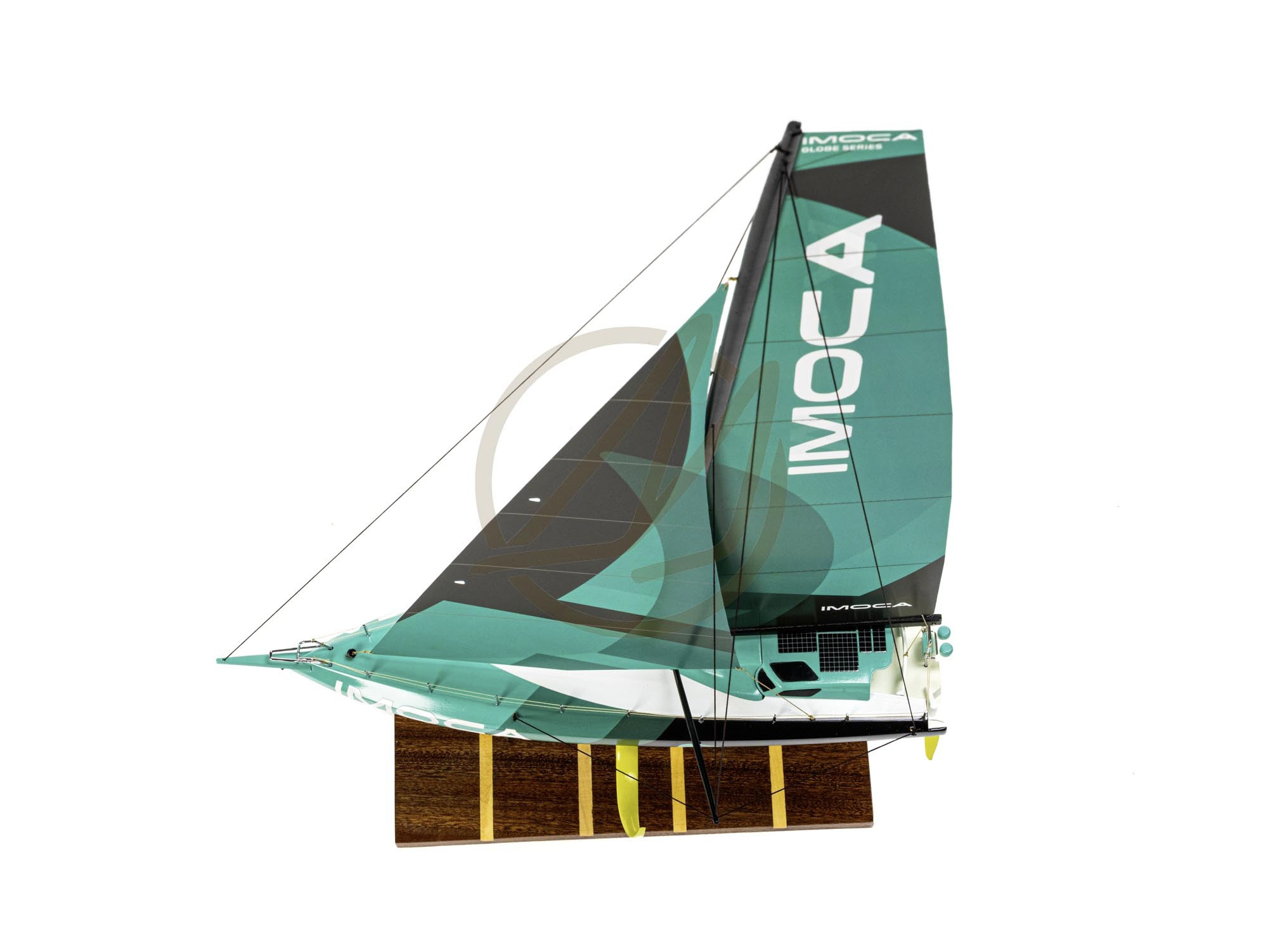 Vue de la maquette IMOCA 60
