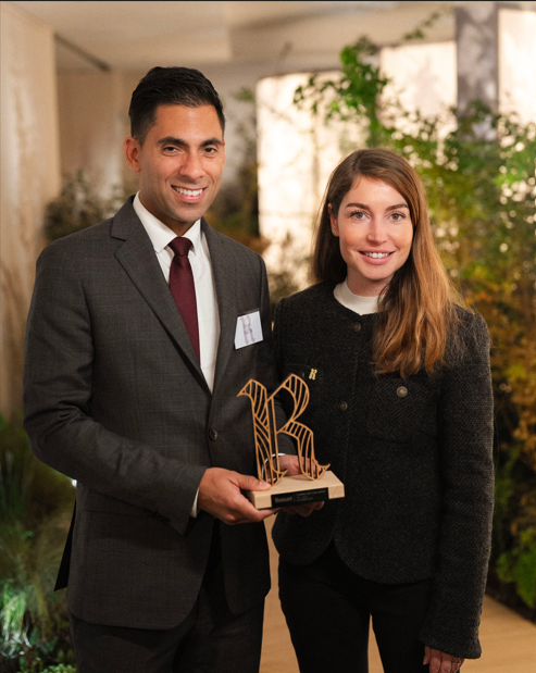Dimitri Nalin, lauréat du Ruinart Sommelier Challenge