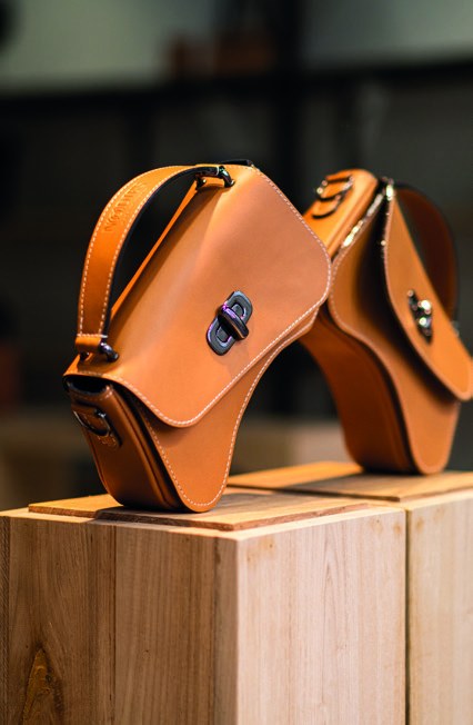 Sacs Nodie’s en cuir orangé