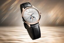 Jaeger-LeCoultre présente la Master Ultra Thin Moon en or rose de 36 mm