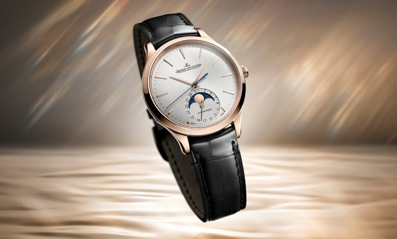 Jaeger-LeCoultre présente la Master Ultra Thin Moon en or rose de 36 mm